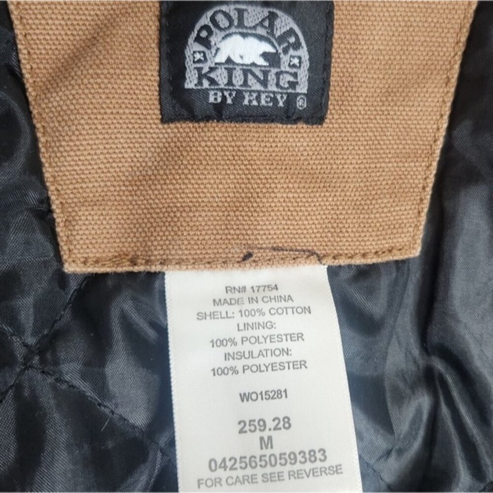 Polar King Saddle Insulated Duck Youth Bib Overalls Youth Size Medium Farm Ranch - Picture 13 of 15